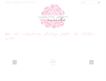 Tablet Screenshot of charlottejarrettevents.com